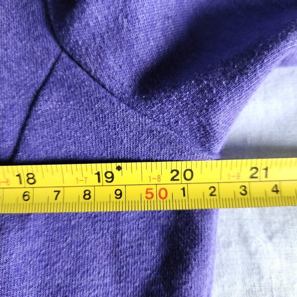Bench Sweater Jacket Women's Mock Neck Purple Zipper Close Pockets - Picture 4 of 8